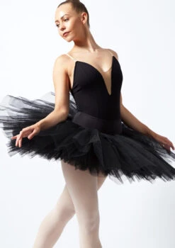 Bloch Belle Practice Tutu -Capezi Dance Wear Shop bl r2921 bloch belle practice tutu black front thumbnail T 76278.1698799653