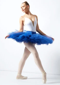 Bloch Belle Practice Tutu -Capezi Dance Wear Shop bl r2921 bloch belle practice tutu blue front 54097.1678926127