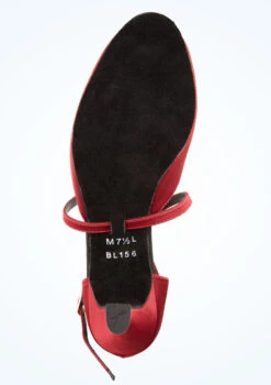 So Danca Alina Ballroom Shoe 2.5" -Capezi Dance Wear Shop bl156alina bur bottom 1 79630.1678885538