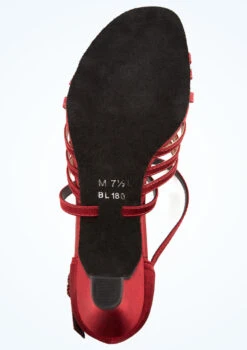 So Danca Charlize Ballroom Shoe 1.5" -Capezi Dance Wear Shop bl180charlize burg bottom 1 59022.1678885549