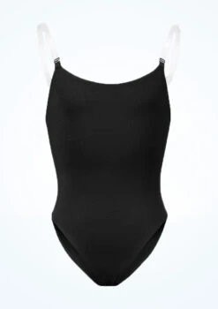 Bloch Girls Auva Bodyliner -Capezi Dance Wear Shop blcb3397 black front 20357.1691450406