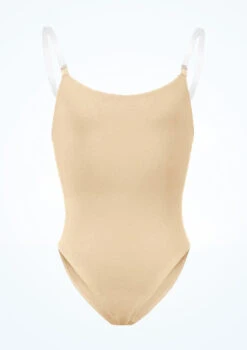 Bloch Girls Auva Bodyliner -Capezi Dance Wear Shop blcb3397 sand front 48065.1691450406