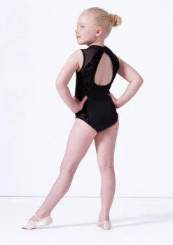 Bloch Girls Madinsson Zip Front Tank Leotard -Capezi Dance Wear Shop blcl1035 black back 2 72159.1675901673