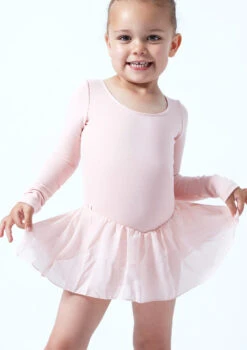 Bloch Petal Girls Skirted Leotard -Capezi Dance Wear Shop blcl5309 pink front 1t 29545.1698798551