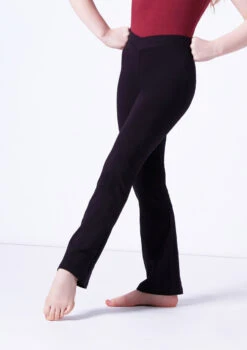Bloch V-Front Coupe Jazz Pants -Capezi Dance Wear Shop blcp5453 black front t 55963.1698799056