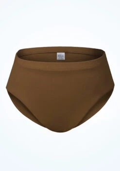 Bloch Girls Zaniah High Waist Brief -Capezi Dance Wear Shop blcr3394 toffee front 76232.1691450416