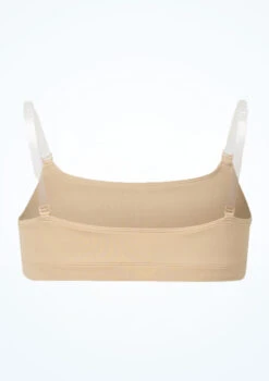 Bloch Girls Leia Crop Top -Capezi Dance Wear Shop blcz3177 sand back 30746.1691450427