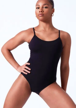 Bloch Octavia Weave Back Leotard -Capezi Dance Wear Shop bll6137 black front t 25566.1698799651