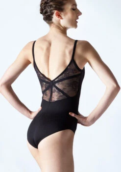 Bloch Eyal Lace Camisole Leotard - Black 5 Bloch Eyal Lace Camisole Leotard - Black -Capezi Dance Wear Shop bll7727 blk back 1t 09067.1698799650
