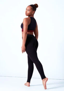 Bloch Footless Leggings -Capezi Dance Wear Shop blp3958 black back 21075.1678926110