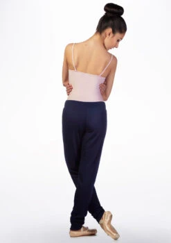 Ballet Rosa Drawstring Cuffed Pants -Capezi Dance Wear Shop br lazuli ballet rosa drawstring cuffed pants blue back 61611.1678926825