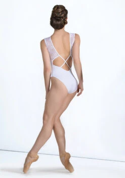 Ballet Rosa Harmonie Lace Open Back Leotard 8 Ballet Rosa Harmonie Lace Open Back Leotard -Capezi Dance Wear Shop br harmonie lace panel tank leo white back 3 17258.1678926773