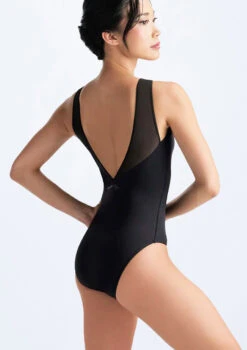 Ballet Rosa Clémence Mesh Leotard -Capezi Dance Wear Shop brclemence black back t 28412.1698711767