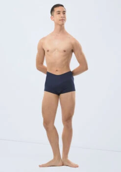 Ballet Rosa Mens Elia Shorts -Capezi Dance Wear Shop brelia marine frontmain 4 73289.1678926731