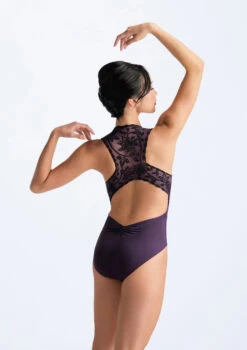 Ballet Rosa Ginger Lace Back Leotard -Capezi Dance Wear Shop brginger deep purple back 56372.1686007143