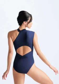 Ballet Rosa Lois Asymmetrical Leotard 9 Ballet Rosa Lois Asymmetrical Leotard -Capezi Dance Wear Shop brlois marine back 53476.1690450757
