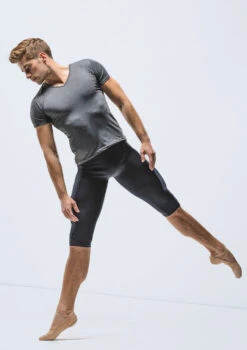 Ballet Rosa Mens Nizar Printed T-Shirt -Capezi Dance Wear Shop brnizar grey frontmain 1 87938.1678926906