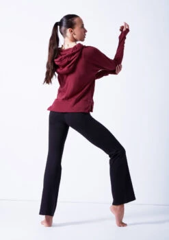 Ballet Rosa Warm Up Hoodie 11 Ballet Rosa Warm Up Hoodie -Capezi Dance Wear Shop brolivine red back 53806.1678926911