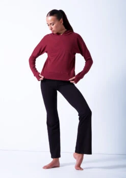 Ballet Rosa Warm Up Hoodie 10 Ballet Rosa Warm Up Hoodie -Capezi Dance Wear Shop brolivine red front 2 55423.1678926911