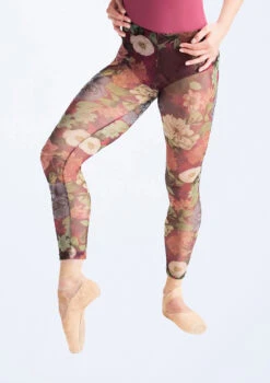 Ballet Rosa Zelda Mesh Leggings -Capezi Dance Wear Shop brzelda multi front t 68058.1698711779