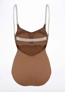Capezio BraTek Nude Camisole Leotard -Capezi Dance Wear Shop ca 3565 capezio bratek nude camisole leotard brown back 59528.1678927120