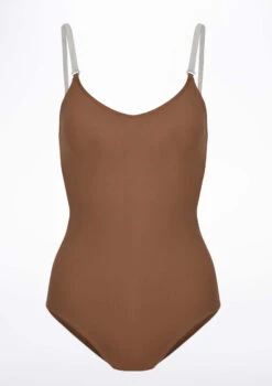 Capezio BraTek Nude Camisole Leotard -Capezi Dance Wear Shop ca 3565 capezio bratek nude camisole leotard brown front 78051.1678927116