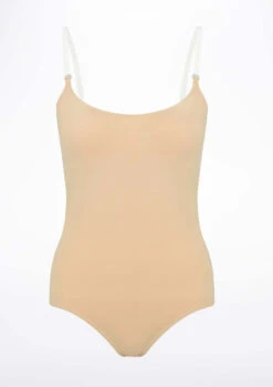 Capezio BraTek Nude Camisole Leotard -Capezi Dance Wear Shop ca 3565 capezio bratek nude camisole leotard tan front no2 T 30634.1698804930