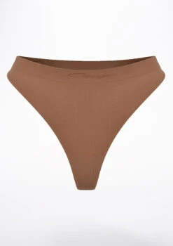 Capezio Thong -Capezi Dance Wear Shop ca 3678 capezio thong brown front no1 15281.1678927120