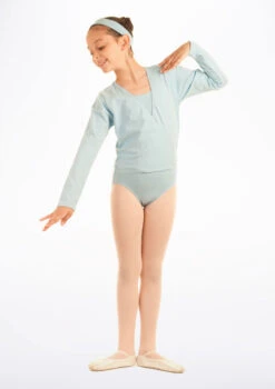 Capezio Class Kids Crossover Ballet Wrap -Capezi Dance Wear Shop ca d850c capezio class kids crossover ballet wrap blue 38387.1689290833