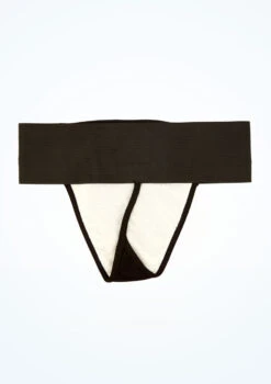 Capezio Mens Quilted Cotton Thong Dancebelt -Capezi Dance Wear Shop ca n5930 capezio mens quilted cotton thong dancebelt black back 04801.1678927348