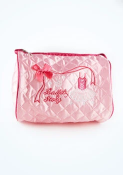 Capezio Embroidered Ballet Dance Bag -Capezi Dance Wear Shop cab284 pink front t 04361.1698711779