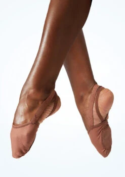 Capezio Canvas Hanami Pirouette 9 Capezio Canvas Hanami Pirouette -Capezi Dance Wear Shop cah064w mocha front t 05679.1698711779