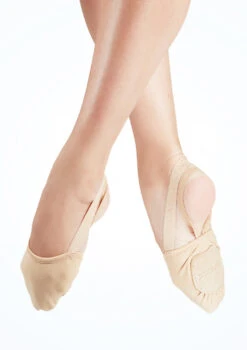 Capezio Canvas Hanami Pirouette 8 Capezio Canvas Hanami Pirouette -Capezi Dance Wear Shop cah064w sand front 1 45682.1695252106