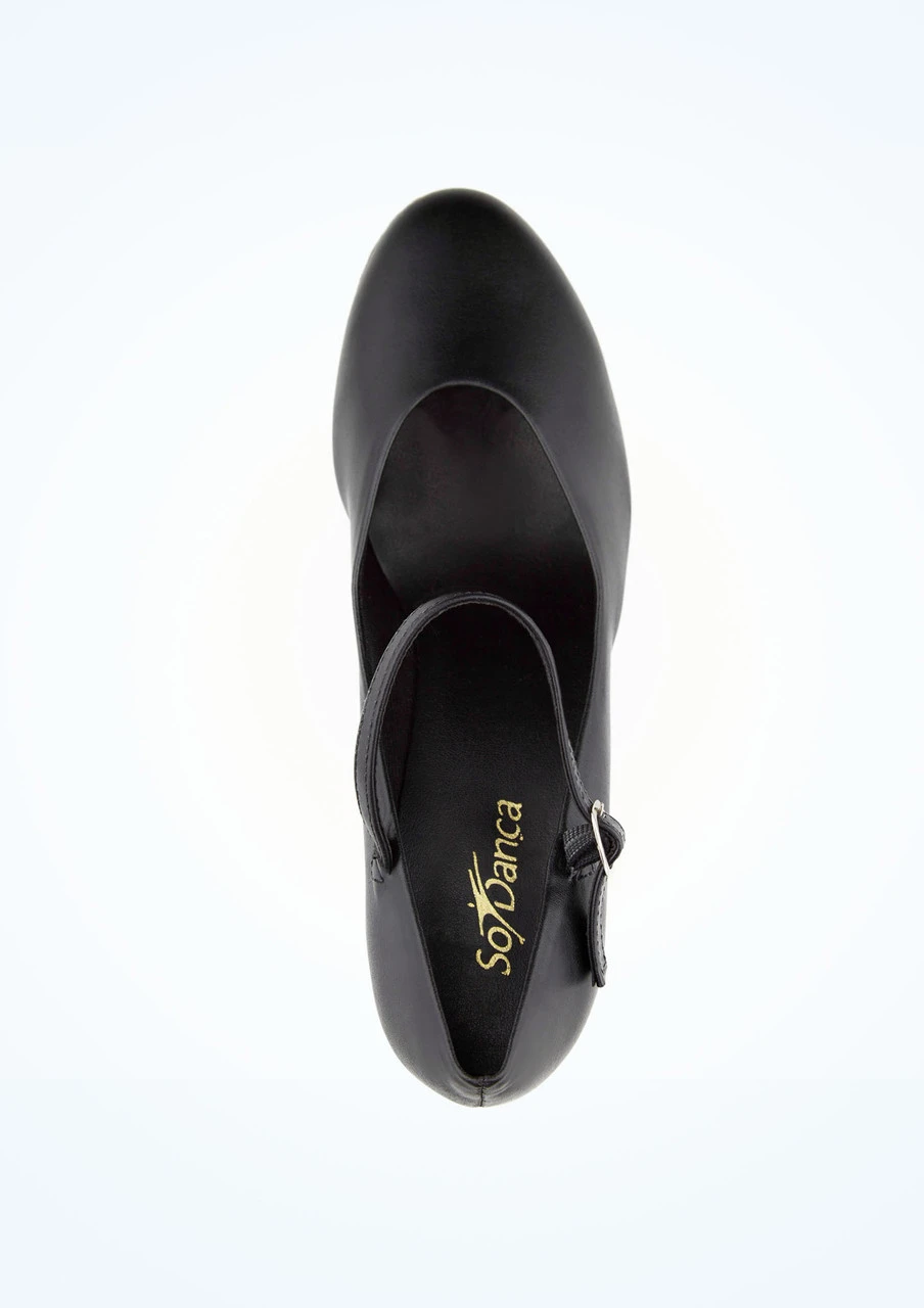 So Danca Character & Ballroom Shoe 2" - Black 2 So Danca Character & Ballroom Shoe 2" - Black - Image 2