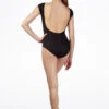 So Danca Lace Low Back Leotard - Black