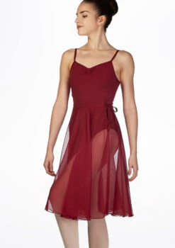 Freed Repertoire Georgette Dance Skirt -Capezi Dance Wear Shop fr rep freed repertoire georgette dance skirt red front thumbnail T 07320.1698807222