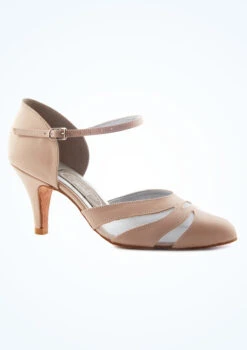 Freed Dancesteps Betty Ballroom Shoe- 2.5"- Blush