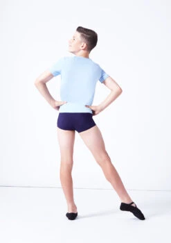 Freed RAD Boys Short Sleeved T-Shirt -Capezi Dance Wear Shop frpbtee pale blue back 34093.1691196428