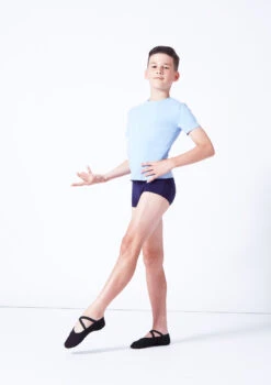 Freed RAD Boys Short Sleeved T-Shirt -Capezi Dance Wear Shop frpbtee pale blue front 1 48587.1691196428