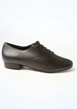 International Dance Shoes Mens MT Ballroom Shoes - 1" -Capezi Dance Wear Shop idsmt black side 20522.1697066958