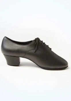 International Dance Shoes Mens MST FLEX Ballroom Shoes - 1.5" -Capezi Dance Wear Shop idsmtflex black side 29643.1697066958