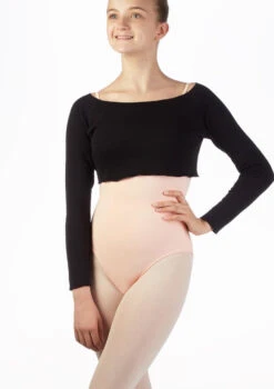 Intermezzo Teen Cropped Sweater -Capezi Dance Wear Shop it 6421 intermezzo teen cropped sweater black front thumbnail T 44961.1698809391