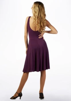 Intermezzo Tank Leotard Ballroom Dress -Capezi Dance Wear Shop it 8030 intermezzo tank leotard ballroom dress purple back 97251.1678928131