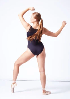 Intermezzo Clementine Tank Mesh Leotard -Capezi Dance Wear Shop it31664navy blue back 95998.1697498581