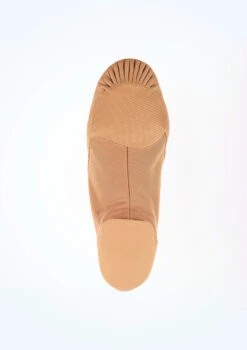 So Danca Split Sole Stretch Jazz Shoe - Tan 8 So Danca Split Sole Stretch Jazz Shoe - Tan -Capezi Dance Wear Shop jze 45 so danca split sole stretch jazz shoe tan brown no3 56051.1678885801