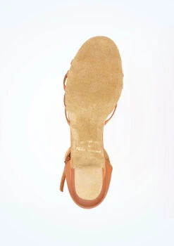 Freed Maisie Ballroom And Latin Shoe 1.5" - Dark Tan -Capezi Dance Wear Shop masi2 freed maisie ballroom latin shoe 1 5 brown no2 58429.1676420394