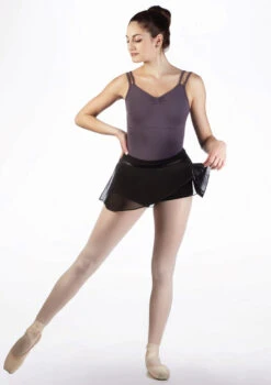 Move Dance Amelie Skirted Short -Capezi Dance Wear Shop mo r0015 move amelie skirted short black front T 23070.1691020015