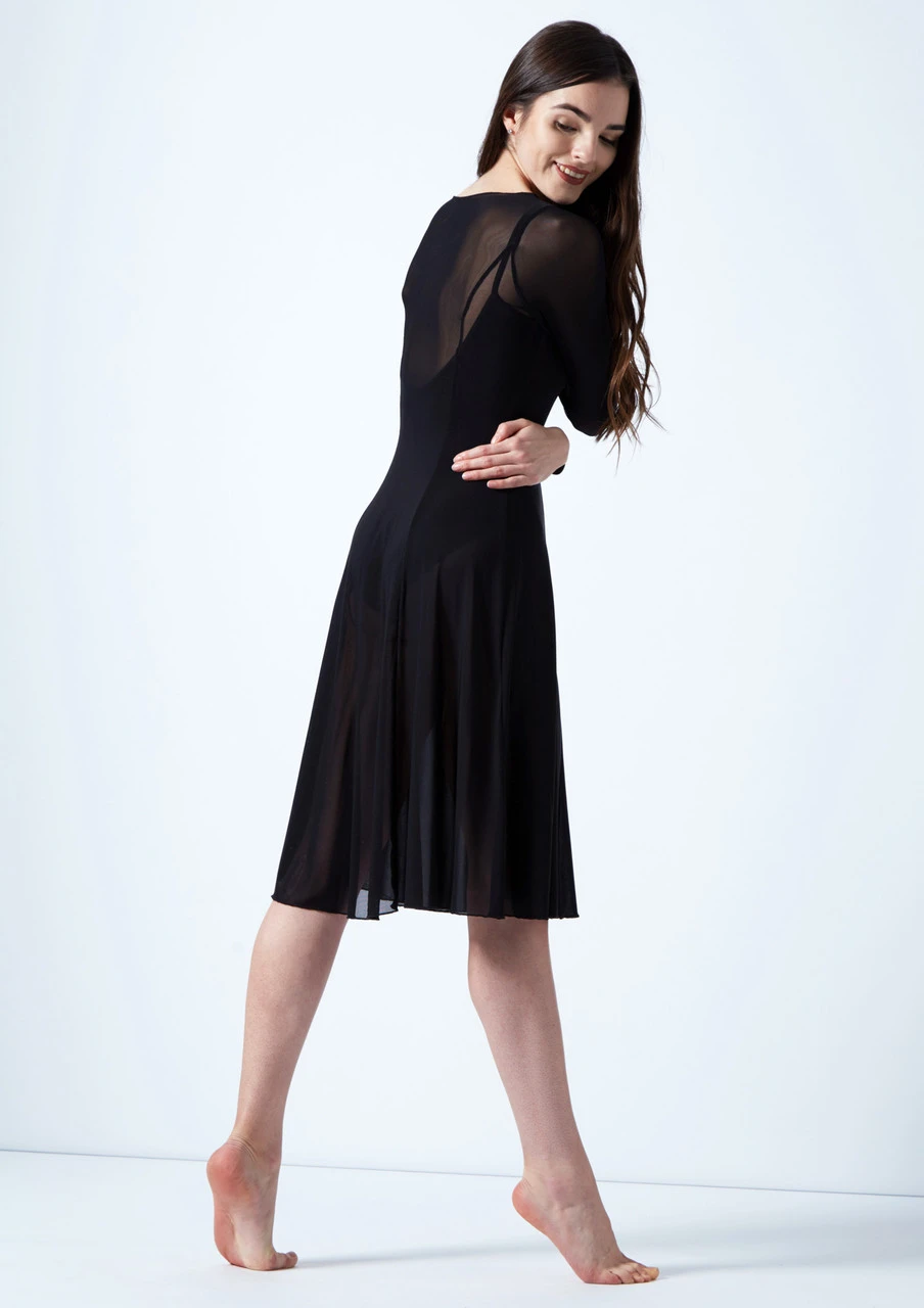 Move Dance Dione Long Sleeve Lyrical Dress 3 Move Dance Dione Long Sleeve Lyrical Dress - Image 3