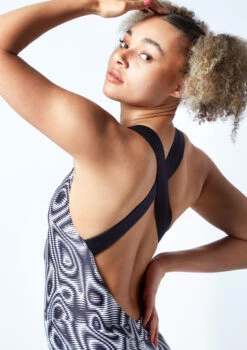 Move Dance Onyx Cross Back Unitard - Dimensions 14 Move Dance Onyx Cross Back Unitard - Dimensions -Capezi Dance Wear Shop moc0901 dim close up front 1 07836.1678928424