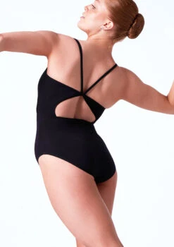 Move Dance Piper Open Back Camisole Leotard -Capezi Dance Wear Shop mol0173 black back t 54817.1695684819